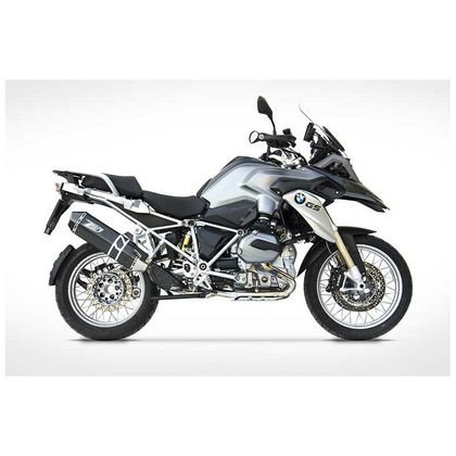 Silencieux Zard Penta aluminium - embout carbone noir