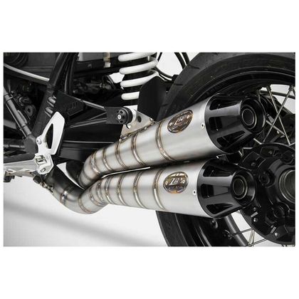 Ligne Complète Zard titane 2 en 2 - embout aluminium Ref : ZAD00201A / ZBW529T00TAR-STD 