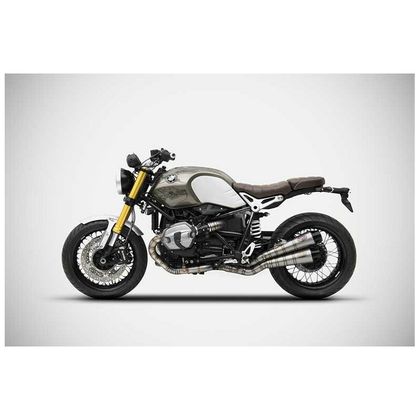 Ligne Complète Zard titane 2 en 2 - embout aluminium