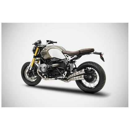 Ligne Complète Zard titane 2 en 2 - embout aluminium