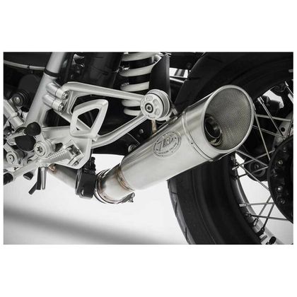 Ligne Complète Zard gp inox 2 en 1 - embout inox noir