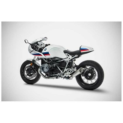 Ligne Complète Zard gp inox 2 en 1 - embout inox noir