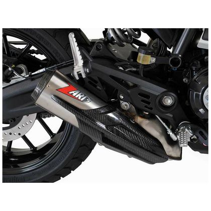 Silencieux Zard INOX - embout carbone titane