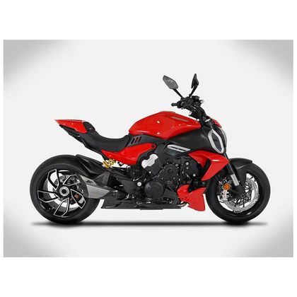 Silencieux Zard MAKO INOX PARE CHALEUR CARBONE - embout carbone