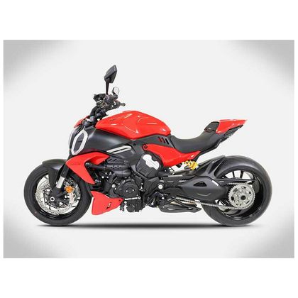 Silencieux Zard MAKO INOX PARE CHALEUR CARBONE - embout carbone