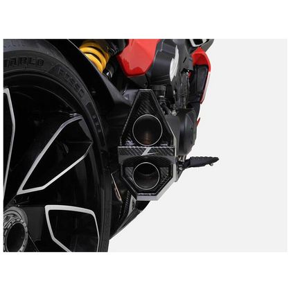 Silencieux Zard MAKO INOX PARE CHALEUR CARBONE - embout carbone