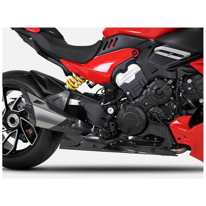 Silencieux Zard MAKO INOX PARE CHALEUR CARBONE - embout carbone