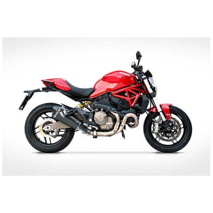 Silencieux Zard carbone Double sortie - embout carbone