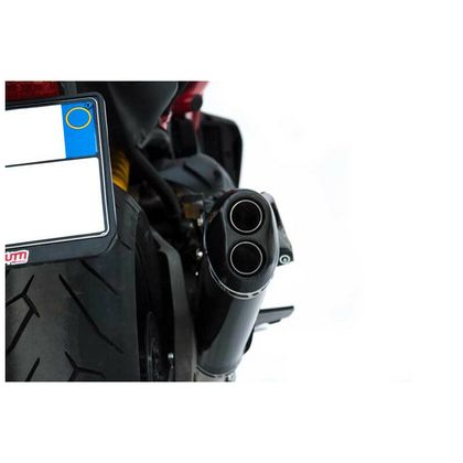 Silencieux Zard carbone Double sortie - embout carbone