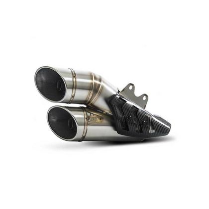 Ligne Complète Zard inox 2 en 1 2 - embout inox Ref : ZAD00277A / ZDU124S00SSR-STD 