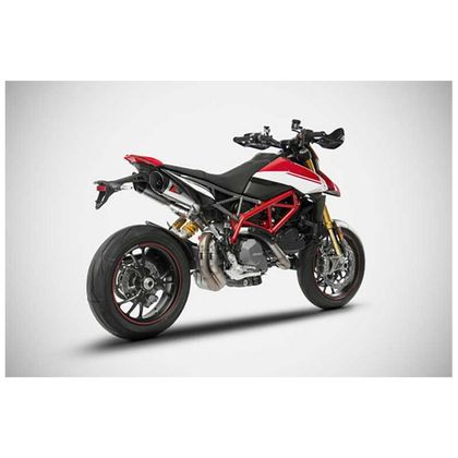 Silencieux Zard gt inox - embout carbone noir