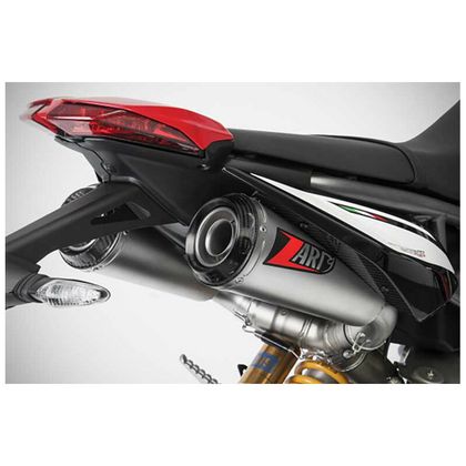 Silencieux Zard TOP GUN RACING INOX - embout carbone