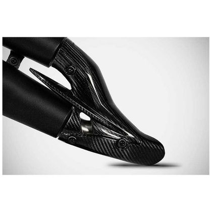 Silencieux Zard embout carbone inox noir