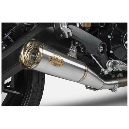 Silencieux Zard Zuma inox - embout noir