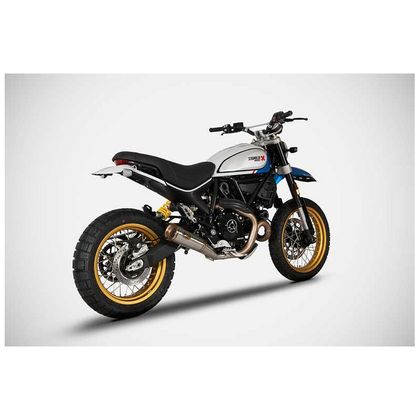 Silencieux Zard modele - embout inox noir