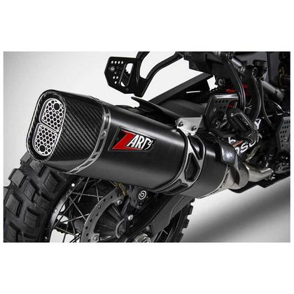 Silencieux Zard embout carbone inox noir Ref : ZAD00406A / ZHD001S10SCR-B HARLEY DAVIDSON 1250 PAN AMERICA - 2021 - 2025