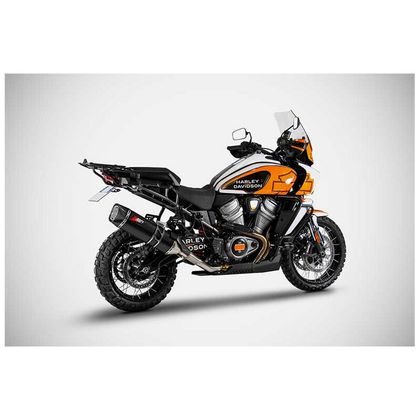 Silencieux Zard embout carbone inox noir