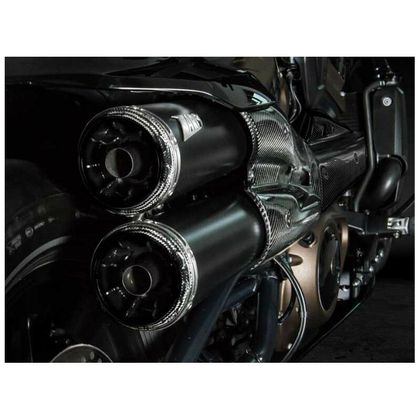 Silencieux Zard TOP GUN - embout carbone inox noir