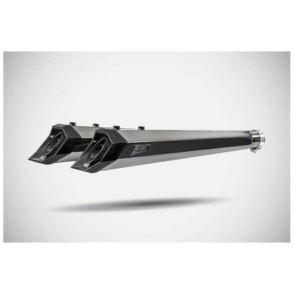 Silencieux Zard INOX MAVERICK - embout aluminium noir