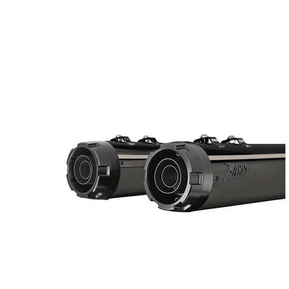 Tlumič Zard DOUBLE - embout aluminium inox chrome noir