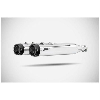 Silencieux Zard embout aluminium inox poli