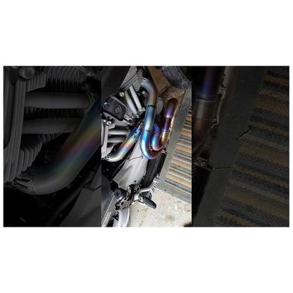 Ligne Complète Zard titane carbone - embout inox noir