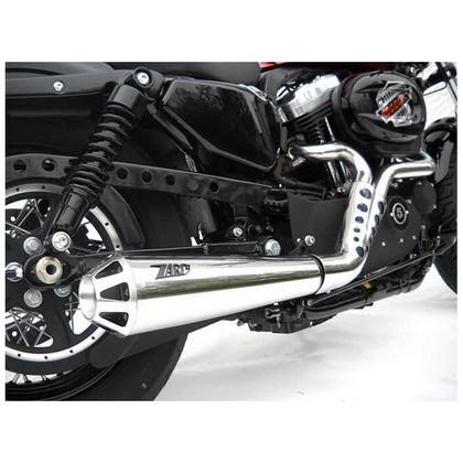 Ligne Complète Zard inox - embout aluminium noir Ref : ZAD00507A / ZHD527S00SAO-B 