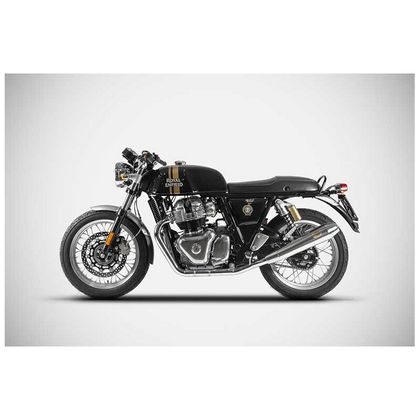 Silencieux Zard DOUBLE INOX POLI - embout inox