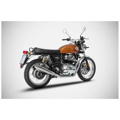 Silencieux Zard DOUBLE INOX POLI - embout inox