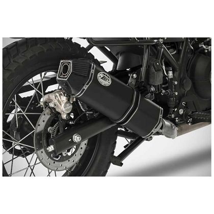 Silencieux Zard inox - embout carbone aluminium noir