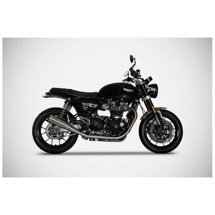 Silencieux Zard KIT MODELE CONIQUE INOX - embout carbone