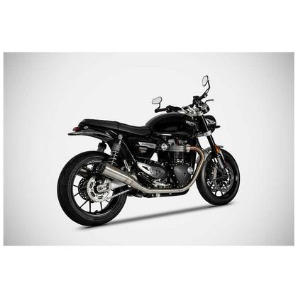 Silencieux Zard KIT MODELE CONIQUE INOX - embout carbone