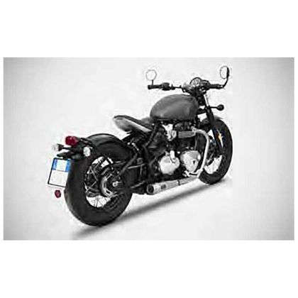 Silencieux Zard embout inox noir Ref : ZAD00683A / ZTP006S10SSO-B 