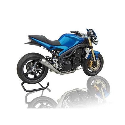 Silencieux Zard inox - embout inox Ref : ZAD00700A / ZTP032S10SSR-STD TRIUMPH 955 SPEED TRIPLE 955I - 2002 - 2004