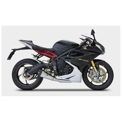 Silencieux Zard inox - embout carbone Ref : ZAD00704A / ZTP033S10SCR-STD 