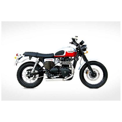 Ligne Complète Zard haute inox racing carbu - embout inox noir