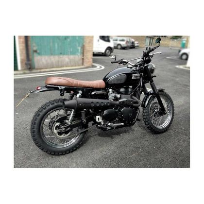 Ligne Complète Zard CONIQUE HAUTE - embout inox pare chaleur noir