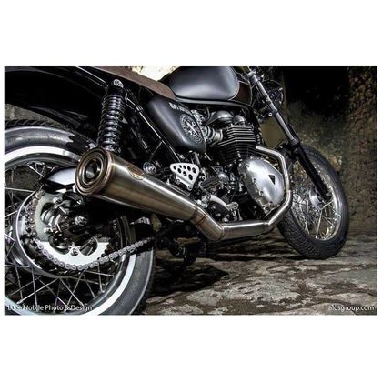 Ligne Complète Zard 2 en 1 inox - embout inox noir