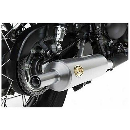 Silencieux Zard Double vintage position basse version - embout inox noir