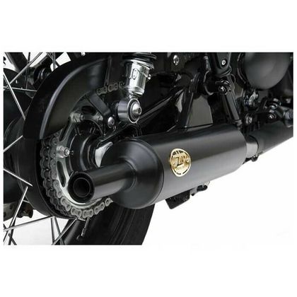 Silencieux Zard Double vintage position basse version - embout inox noir