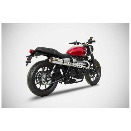 Ligne Complète Zard 2 en 1 haut inox - embout bronze noir