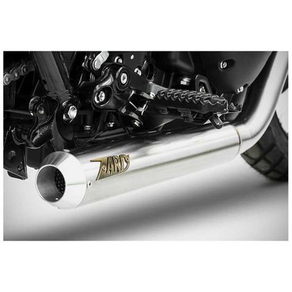 Ligne Complète Zard cross basse inox - embout inox noir