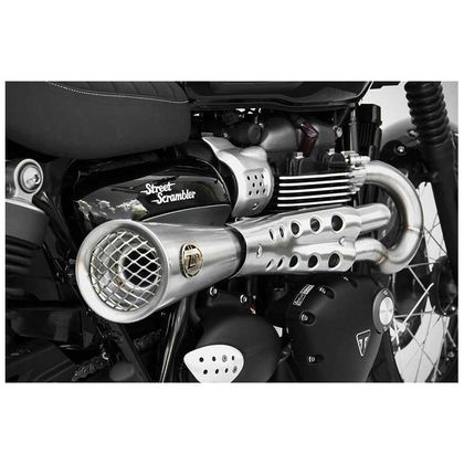 Ligne Complète Zard haut inox - embout inox noir