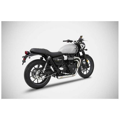 Ligne Complète Zard 2 en 1 cross inox - embout inox