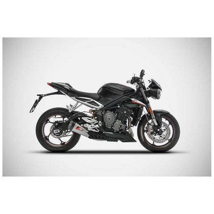 Silencieux Zard embout carbone titane Ref : ZAD00814A / ZTP089S00TCR-STD 