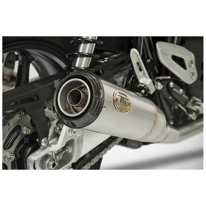 Silencieux Zard Double bas inox conique - embout inox