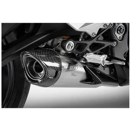 Silencieux Zard inox - embout carbone noir