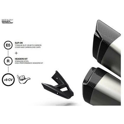 Silencieux Zard titane - embout carbone