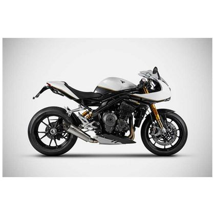 Silencieux Zard racing - embout carbone titane