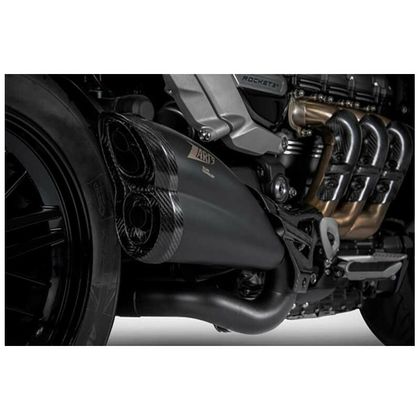 Zard double outlet - carbon stainless steel tip Silencer